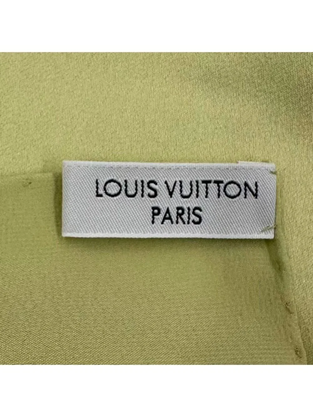 Louis Vuitton Silk Scarf Large Monogram Green
